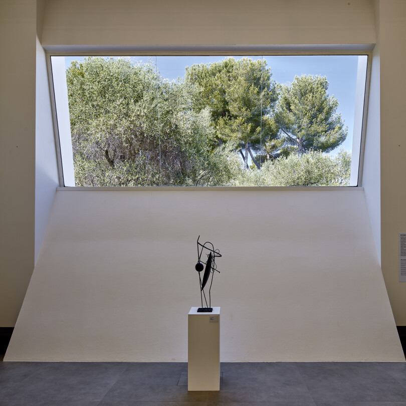 La maison d'Hans Hartung et Anna-Eva Bergman à Antibes.